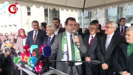 Ekrem İmamoğlu'na sevgi seli: Binler akın etti, adeta izdiham oluştu