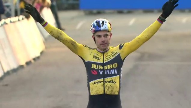 Cyclo-cross - X2O Trofee - Hamme 2023 - Wout Van Aert : When you win like this, you can only speak of a good race