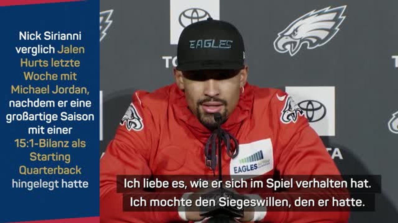Hurts fühlt sich von Jordan-Vergleich geehrt