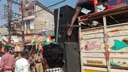 जागरुकता रैली निकालकर किया नगर भ्रमण