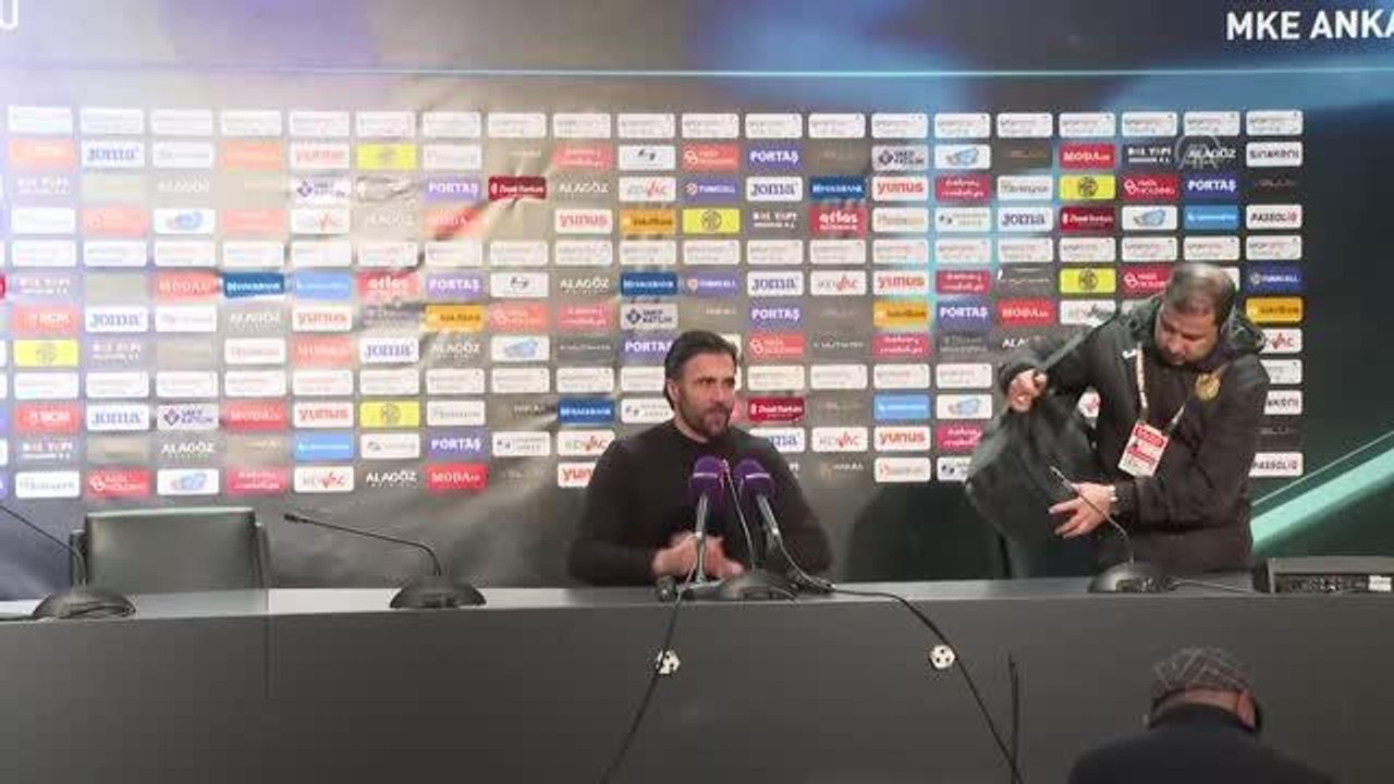 MKE Ankaragücü-Gaziantep FK maçının ardından - Ömer Erdoğan