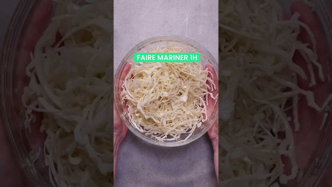 Salade de chou comme au resto jap’ 