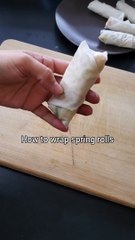 How to A Wrap Spring Roll