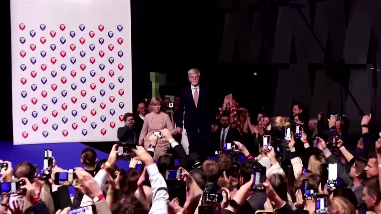 El discurso de victoria de Petr Pavel, ganador de las elecciones checas