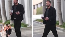 Ben Affleck looked every inch the cool dad as he was spotted heading to a meeting.