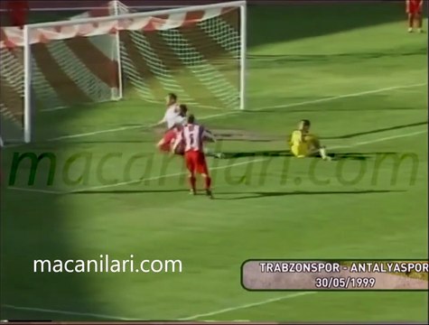Trabzonspor 2-3 Antalyaspor 30.05.1999 - 1998-1999 Turkish 1st League Matchday 34