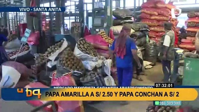 Mercado Mayorista de Santa Anita: 687 camiones ingresaron con 6 mil toneladas de alimentos