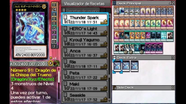 Yu-Gi-Oh! ARC-V Tag Force Special Español - Thunder Spark Deck Profile #zexal RJ ANDA #ocg