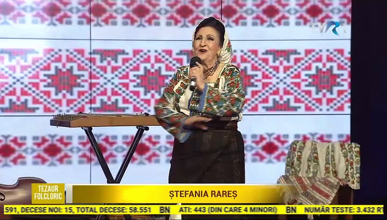 Stefania Rares - Mandra-i iarna-n Bucovina Marioara Man Gheorghe si Grupul vocal „Mladite Ilfovene” - Ce vedere minunata (Tezaur folcloric - TVR 1 -  ianuarie 2022)