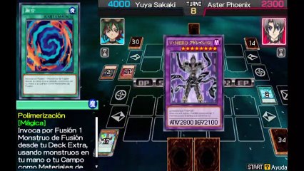 Yu-Gi-Oh! ARC-V Tag Force Special Español PSP - Yuya VS Aster #yugiohgx #rj_anda RJ ANDA #arcv
