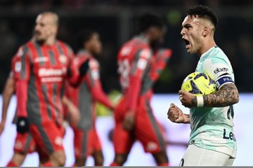 Serie A : L'Inter a réaction grâce à un doublé de Lautaro contre la lanterne rouge la Cremonese