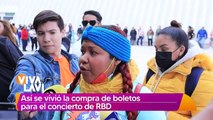 Así se vivió la compra de boletos para el concierto de RBD