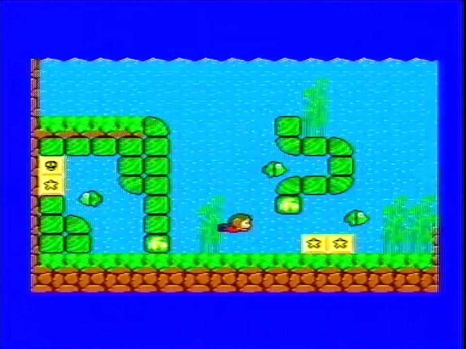 Alex Kidd gameplay speed run 5x