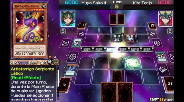 Yu-Gi-Oh! ARC-V Tag Force Special Español PSP - Yuya VS Kaito #zexal #rj_anda RJ ANDA #arcv #ocg