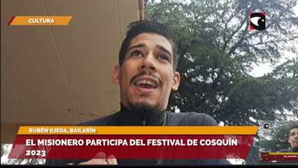 El misionero participa del Festival de Cosquín 2023