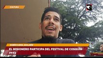 El misionero participa del Festival de Cosquín 2023
