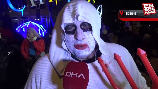 Edirne'de Balkan geleneği 'Bocuk gecesi' kutlandı