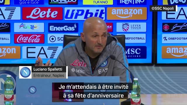 Naples - Quand Spalletti souhaite un joyeux anniversaire à Mourinho à sa manière