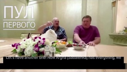 Belarusian leader Lukashenko toasts Sabalenka victory at Australian Open