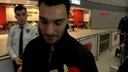 SPOR Kaan Ayhan, İstanbul'a geldi