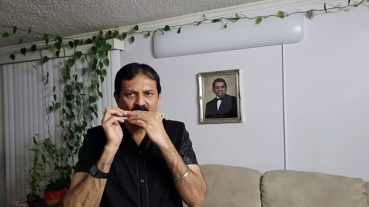 Hum hain Raahi Pyaar Ke-Film Nau Do Gyarah 1957-Vintage Song on Harmonica Live Performance by Mukund Kamdar