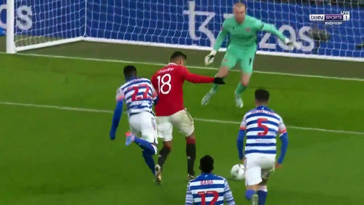 اهداف مباراة مانشستر يونايتد وريدينج 3 1 كاس الاتحاد الانجليزي