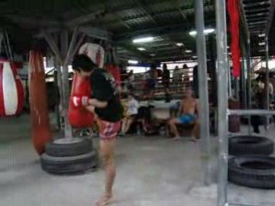 Camp Boxe Thailandaise "Lanna" Chiang Mai 2008 Globe trotter