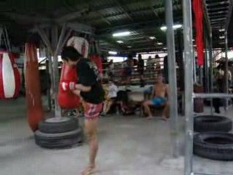 Camp Boxe Thailandaise Lanna Chiang Mai 2008 Globe trotter