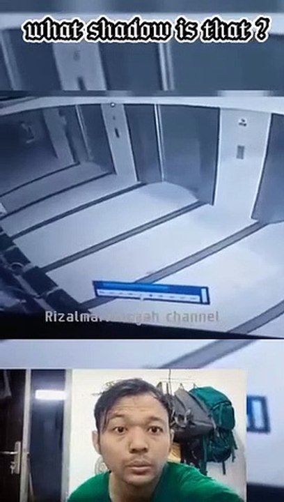 Strange Shadow Caught on Camera While Crossing Street