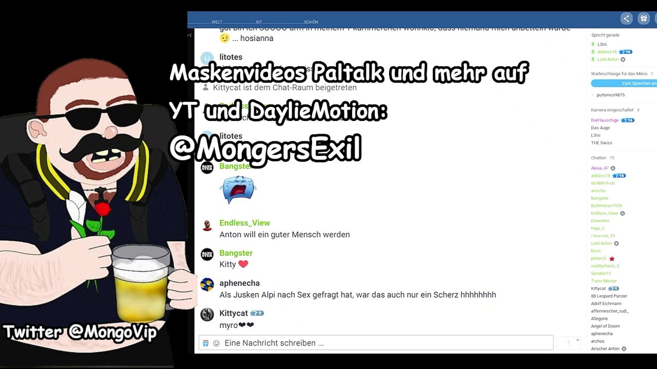 Rentnerpaltalk: JA WER ZAHLT DEN RAUM Pal 70