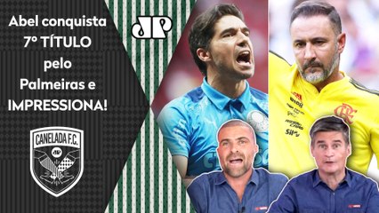 "O Abel é FO**! SÓ UM IDIOTA pra FALAR que..." 7º TÍTULO pelo Palmeiras após 4 a 3 no Flamengo CHOCA