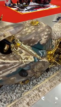 Masha Allah beautjful bike in Saudi Arabia
