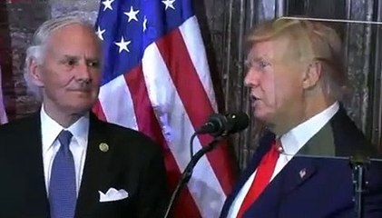 Trump unveiling his leadership team in Columbia, South Carolina 1/28/2023