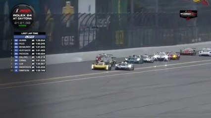 IMSA 24 H Daytona 2023 Race Braun Epic Move In Traffic