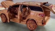 Wood Carving - 30 Days for Toyota Fortuner LEGENDER