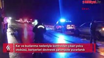 Kayseri'de yolcu otobüsü kaza yaptı! 3 kişi hayatını kaybetti, çok sayıda yaralı var