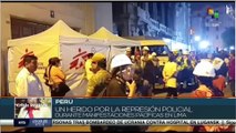 Fuerzas policiales hieren en Lima a una persona durante manifestaciones pacíficas