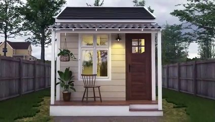 Tiny House Design (  3 x 4 Meters , 12m²  )