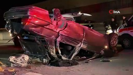 Erzincan’da trafik kazası: 1 ölü, 1’i ağır 2 yaralı