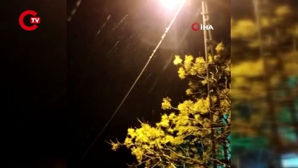 İstanbul’da ilk kar Silivri’ye düştü