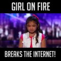 Angelica hale sings girl on fire and got golden buzzer