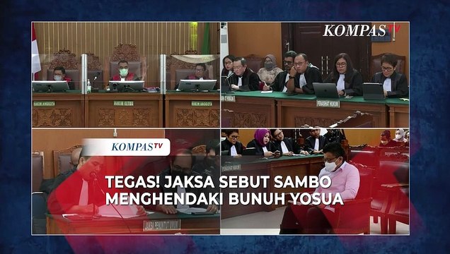 Tegas! Jaksa Sebut Ferdy Sambo Menghendaki Merampas Nyawa Brigadir Yosua
