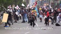 Újra erőszakba torkollott a tüntetés Limában