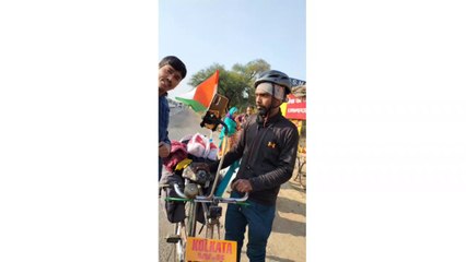 All India Cycle Tour. Do not Suicide Sanjay Banjara