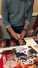 Dolph Lundgren (Drago) autograph signing at Monster Mania Con | New Jersey