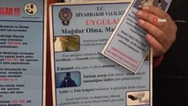 Diyarbakır'da esnaf ve vatandaş yasadışı ziynet eşyalarına karşı bilgilendiriliyor