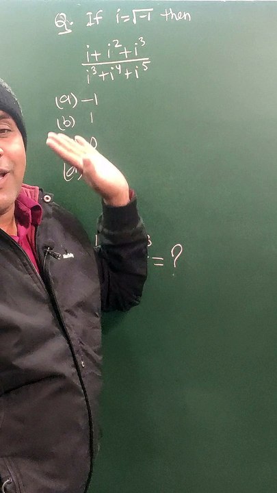 QUESTION ON COMPLEX NUMBER