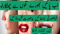 Brown Til khatam karne ka Totka | How To Remove Brown Moles From Face In Urdu/Hindi With English Subtitles | Shaista Baatein
