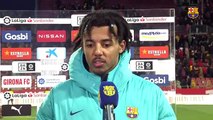 Koundé, contento por los tres puntos importantes contra el Girona / FCB