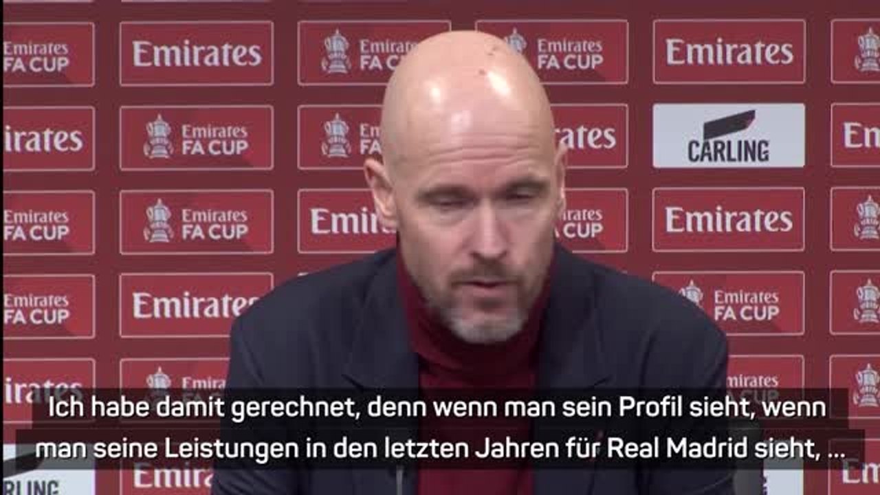 Ten hag: "casemiro wird einfluss im fußball haben"